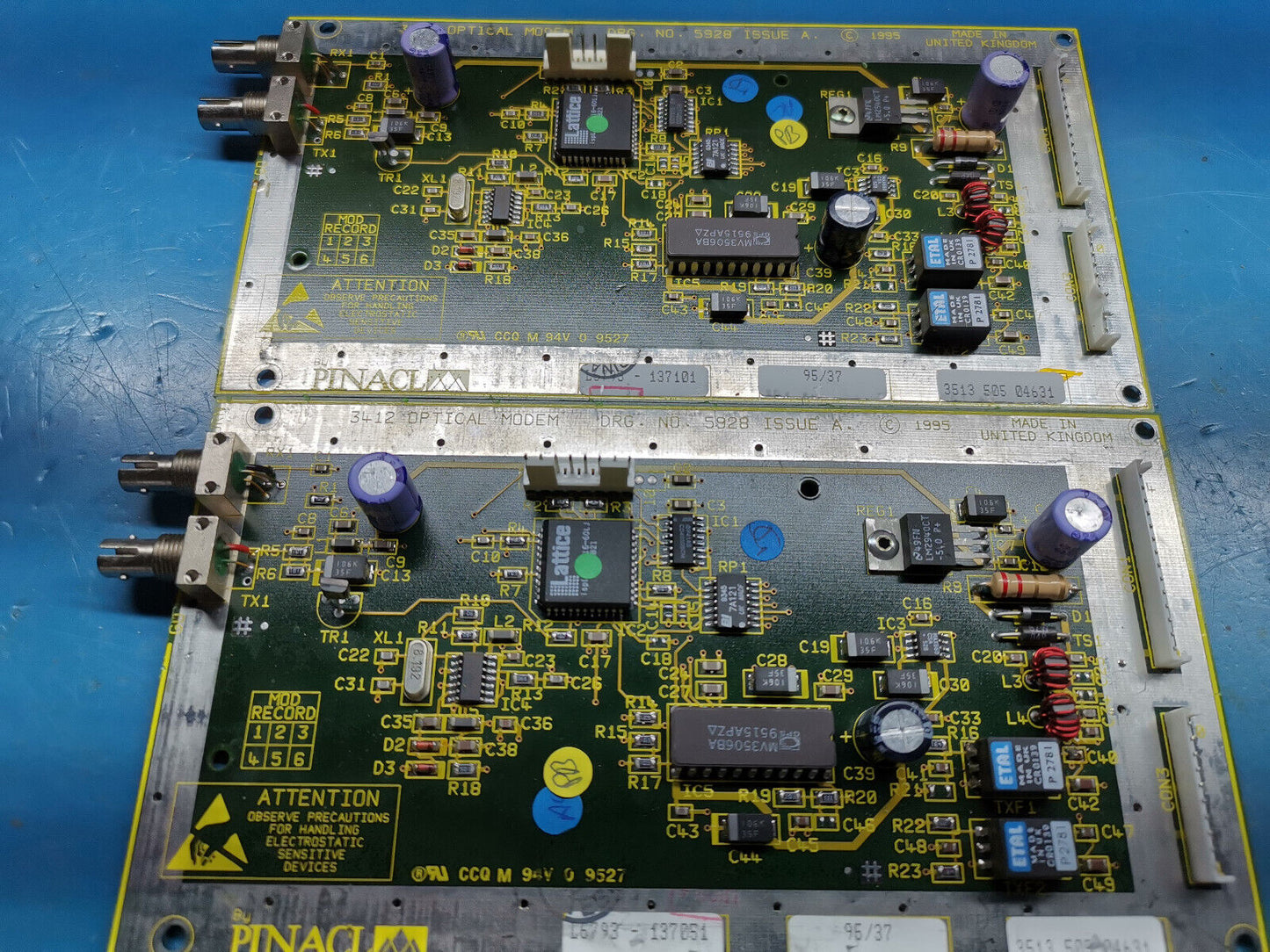2pcs 3412 Pinacl Optical Modem