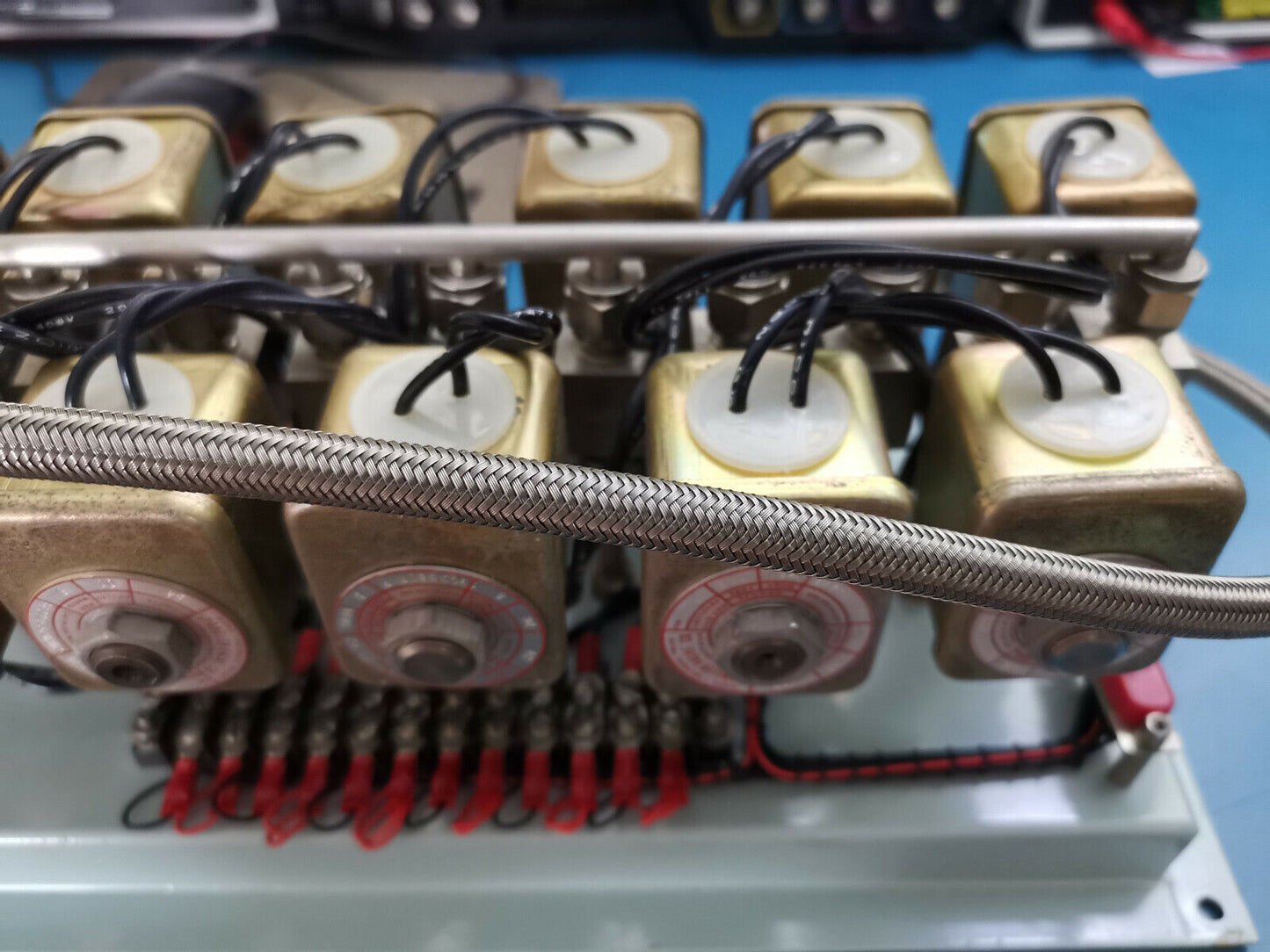Gas Sampling Panel Module 12 In 1 Out Military Part