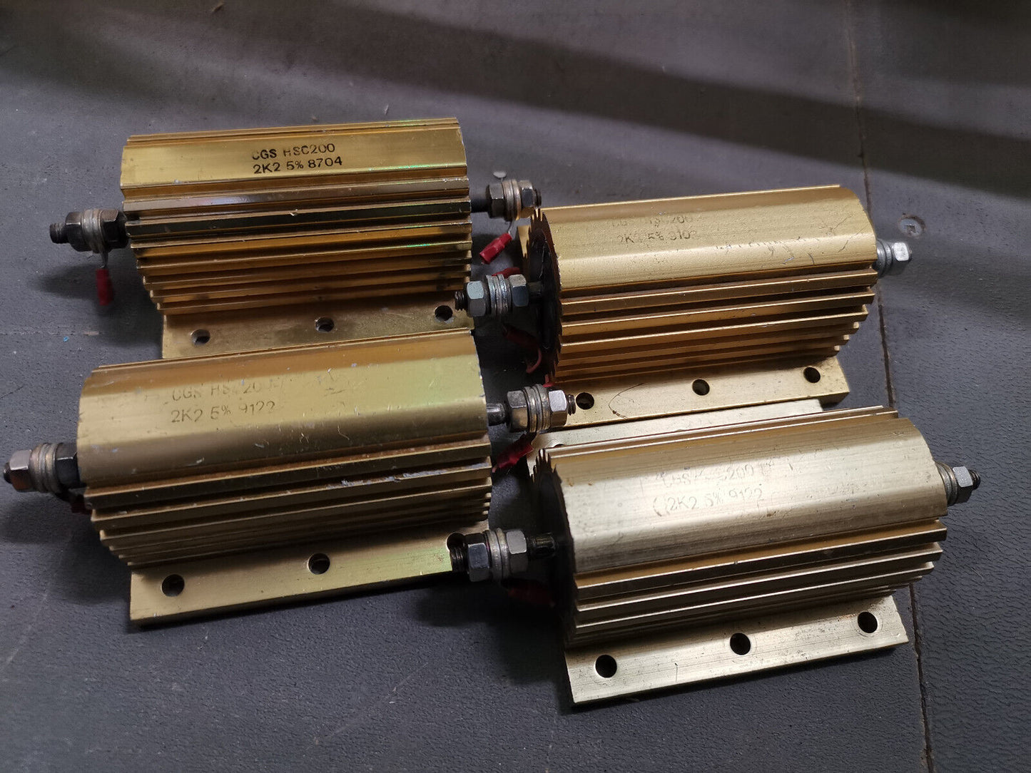 4pcs  2.2k 200W Resistor 2.2k Power Resistor CGS HC200