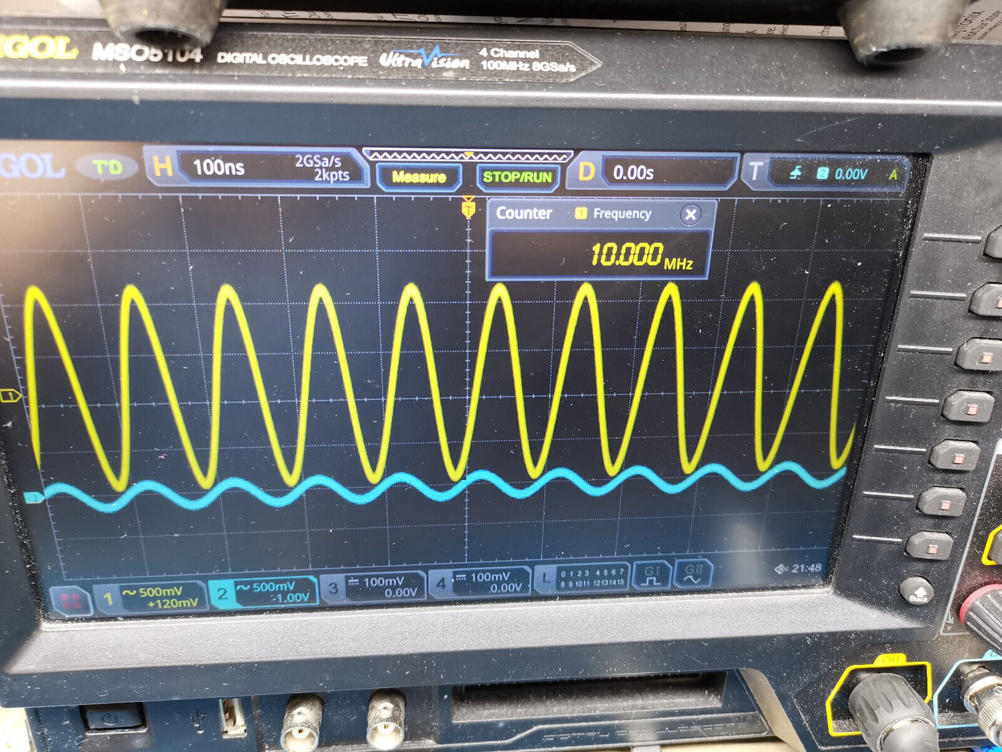 Up To 10MHz Variable Gain Amplifier Module From HP Agilent Test Gear