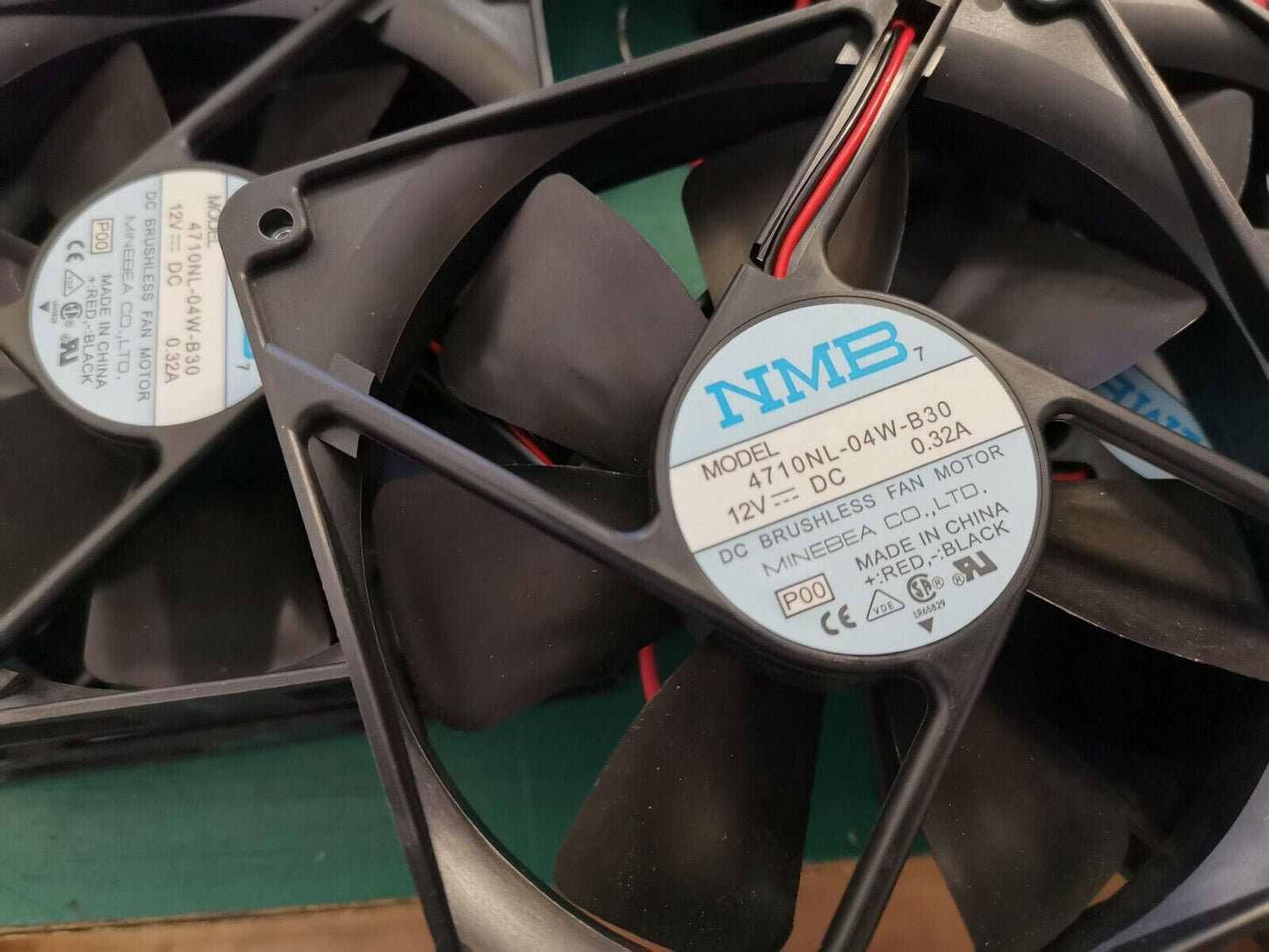 NMB 12v DC Fan 120mm x 120mm 0.32A Joblot 17pcs