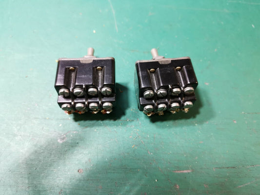 4 Pole Toggle Switch 15A  ON ON Type Military Part 4TL1-3 15A 28V 1PC