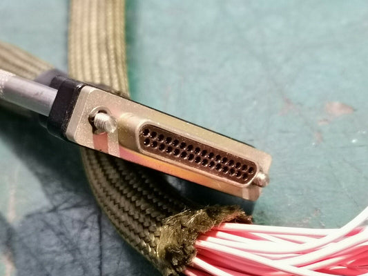 31Pin Micro D-Sub Military Connector With 300mm Cable Kern Eng CT01838-31-R