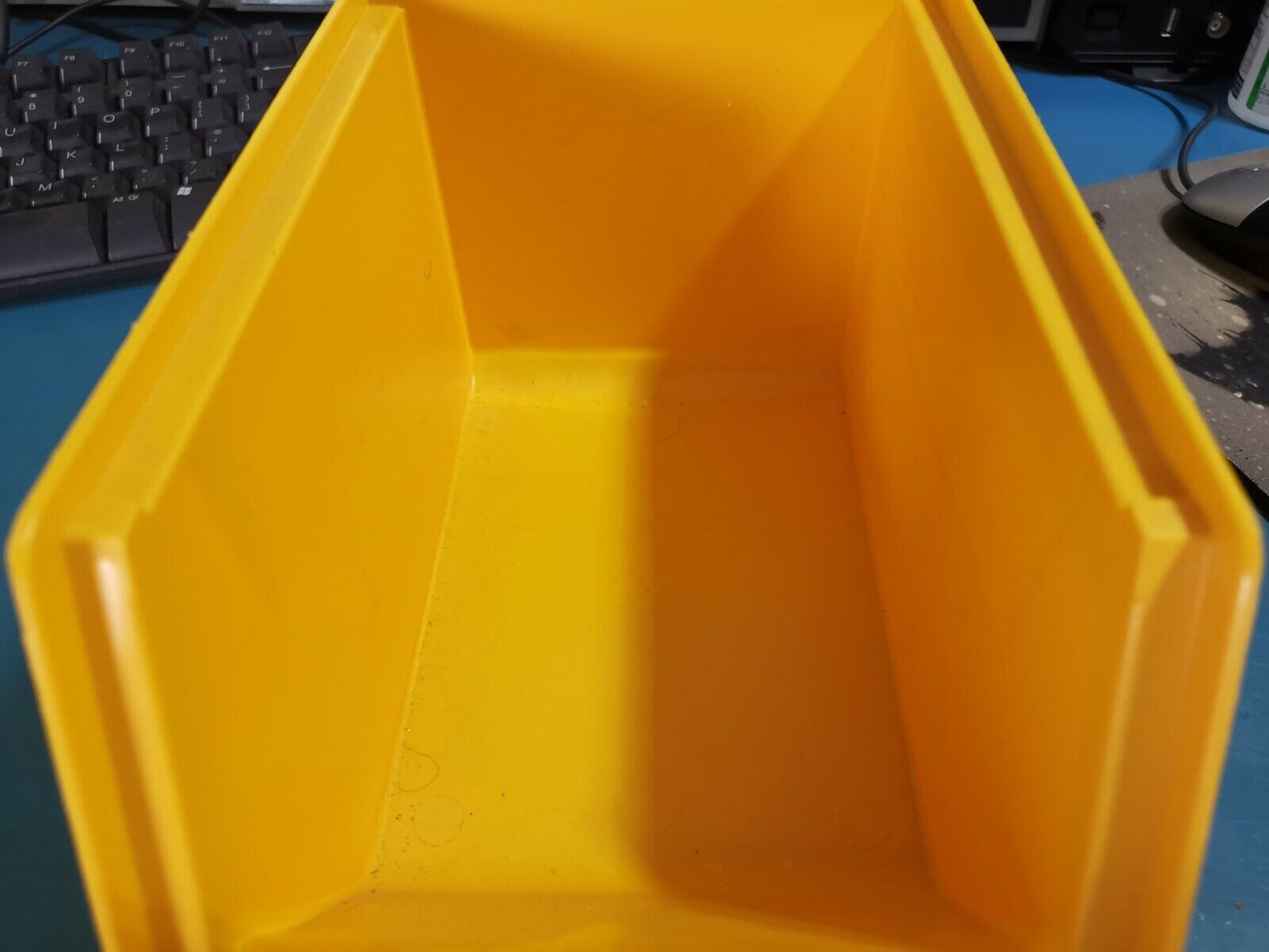 3pcs Electronic Storage Bin Yellow 225mm x 145mm Welconstruct