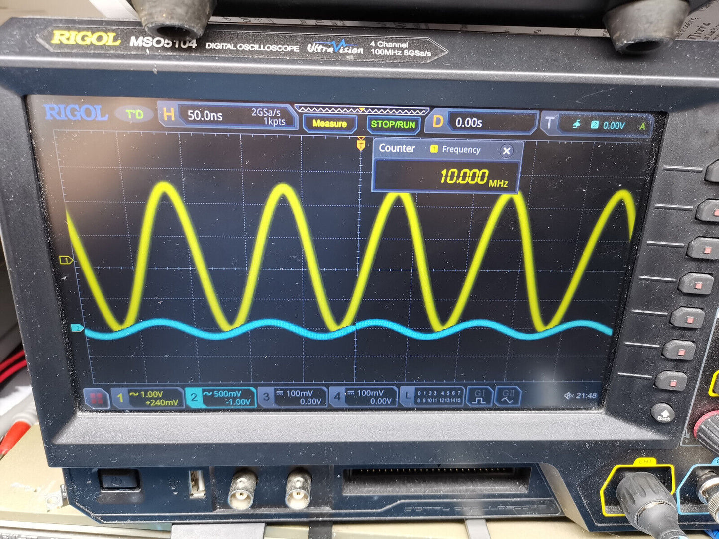 Up To 10MHz Variable Gain Amplifier Module From HP Agilent Test Gear