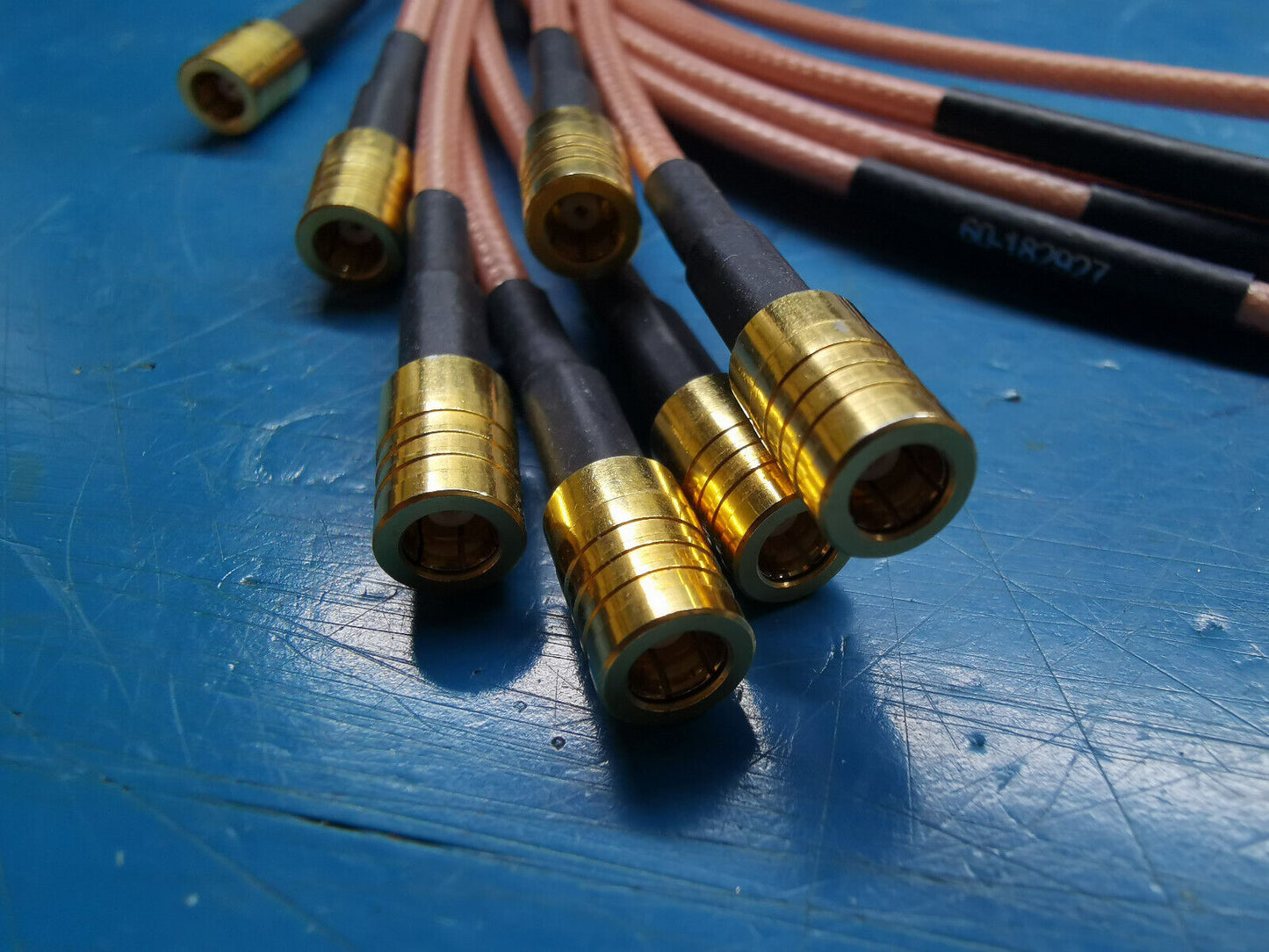 7pcs Rosenberger Female SMB to Female SMB Coaxial Cable 50Ω 1.2m