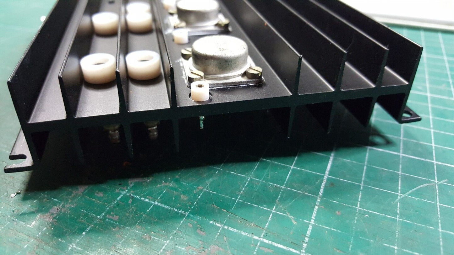 CV733 100W NPN Power Transistor Aluminium Heatsink  TO-53  EX MOD