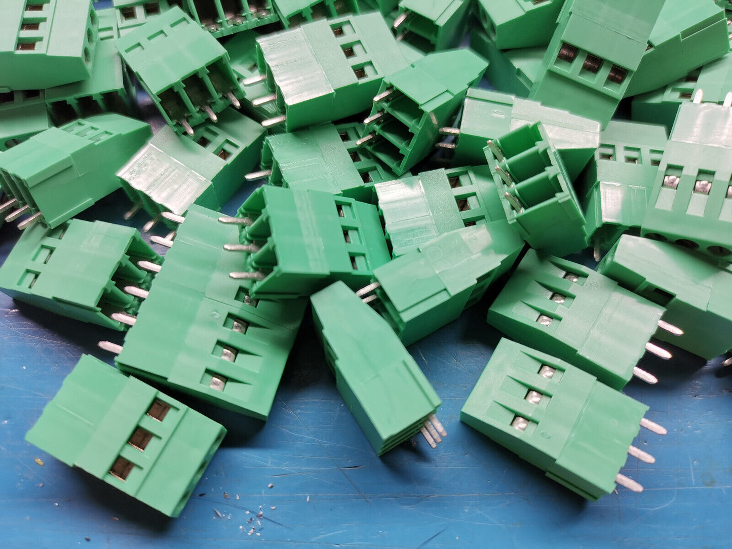 163pcs Genuine Sauro PSM Series 3 Pin PCB Power Connector