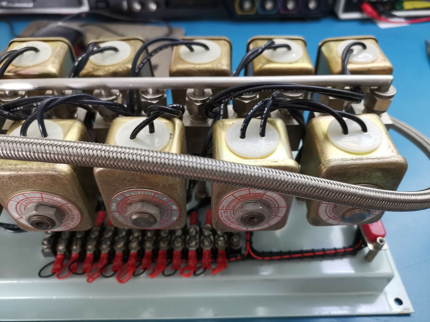 Gas Sampling Panel Module 12 In 1 Out Military Part