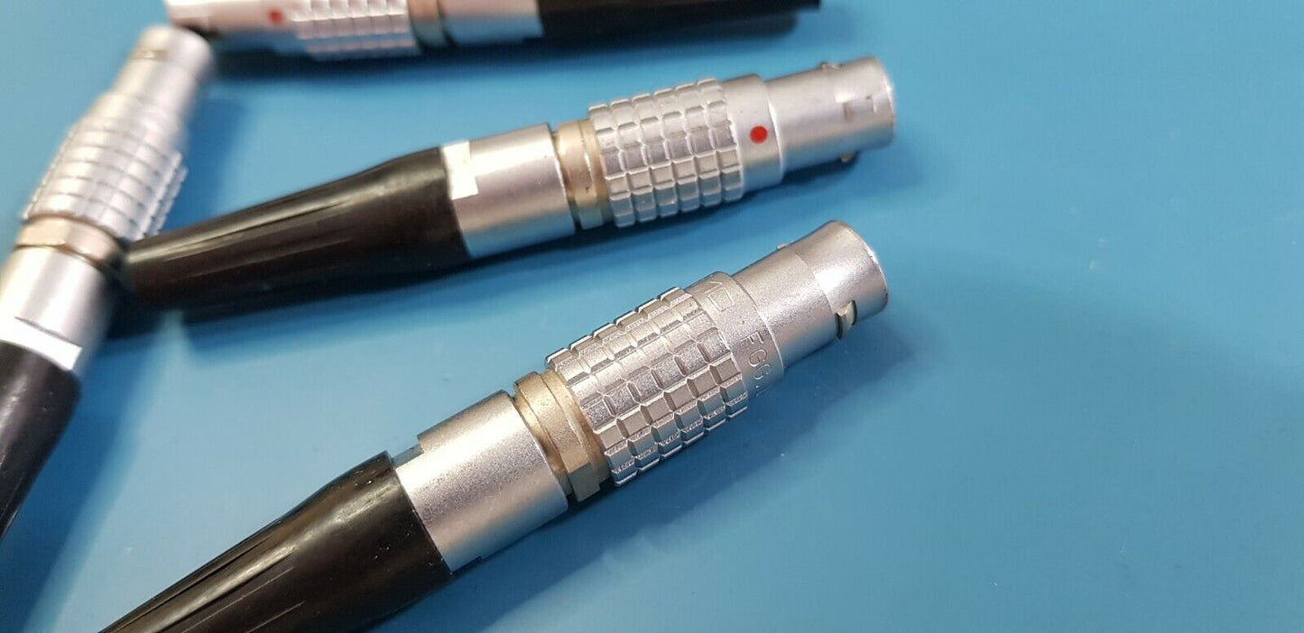 4pcs Lemo FGG 1B 6 Pin Male Connector