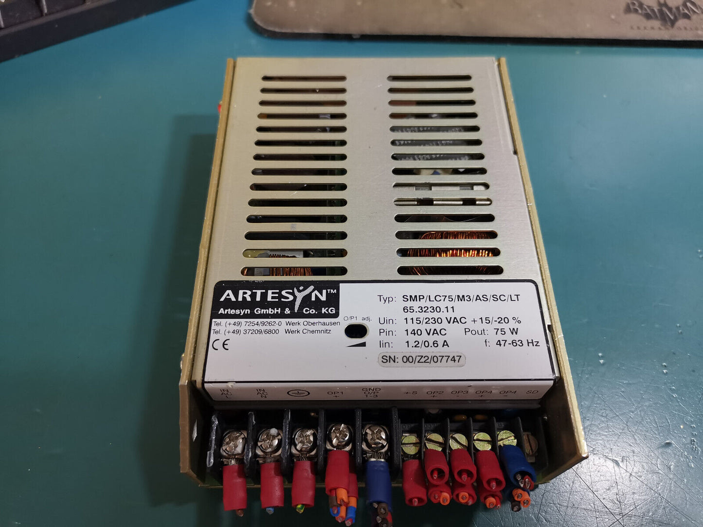 Artesyn Switching Power Supply SMP/LC75/M3/AS/SC/LT