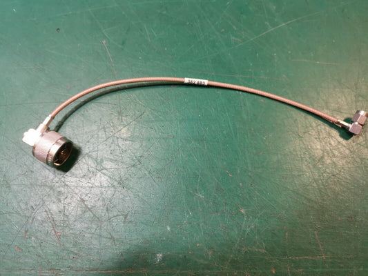 Suhner Male N Bulkhead To SMA Connector Male Cable 22cm