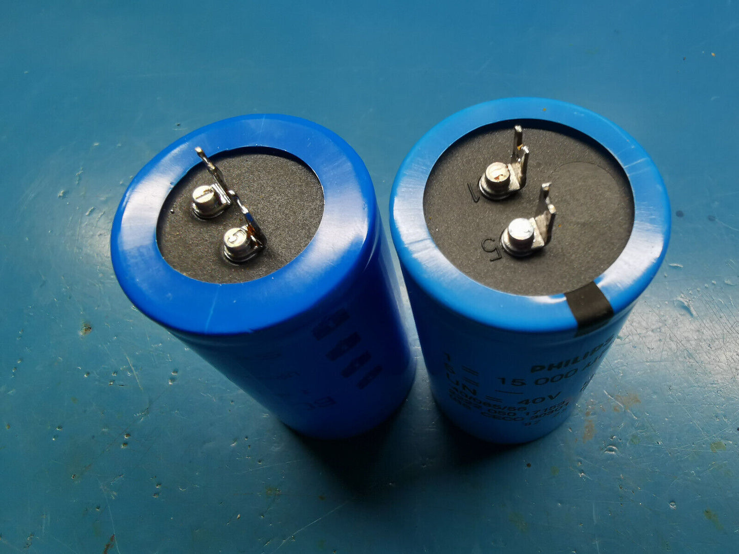 2pcs 15000uF 40v Capacitor High Current Philips And Vishay