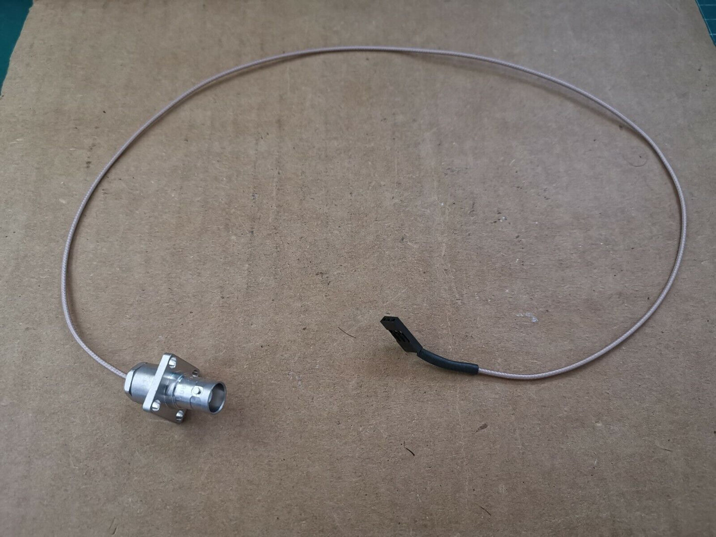 Suhner BNC Female To Pin PCB Connector PIN Header To BNC Female Panel Mount