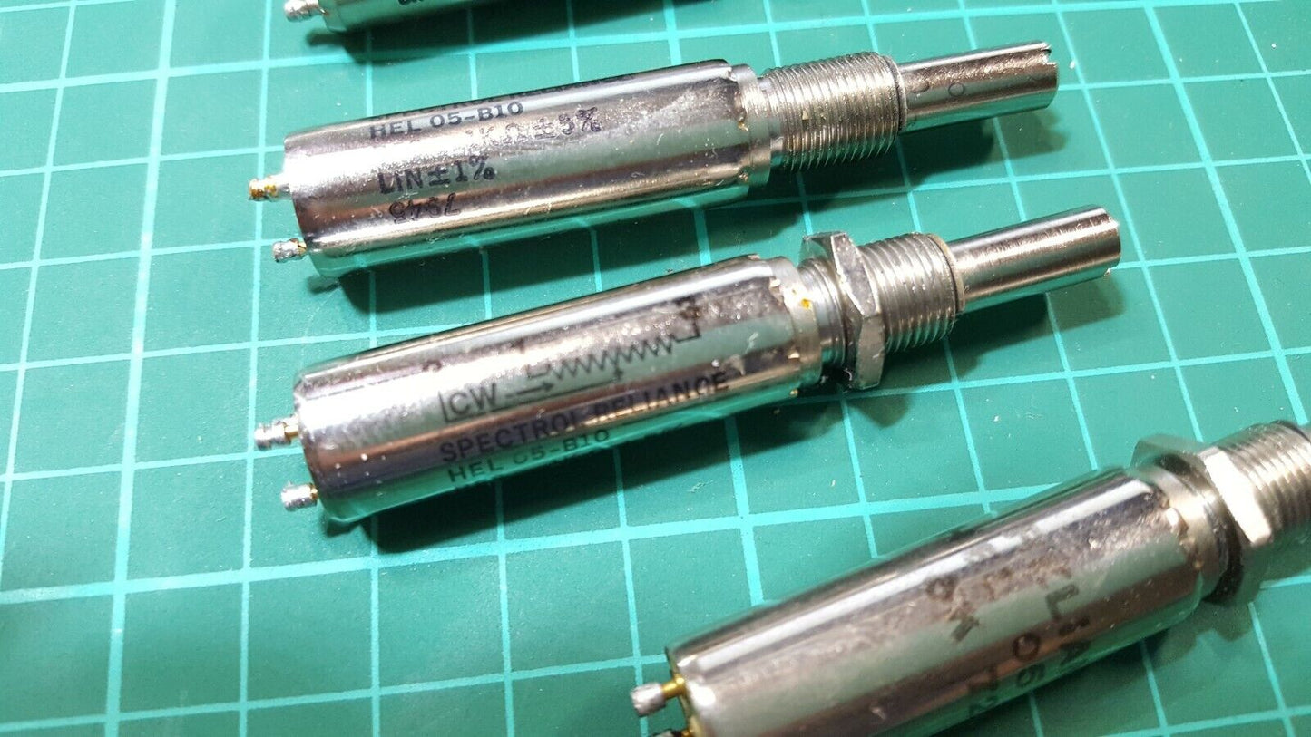 5pcs 1K 5K 10K Potentiometer Multi Turn 10 Turn potentiometer