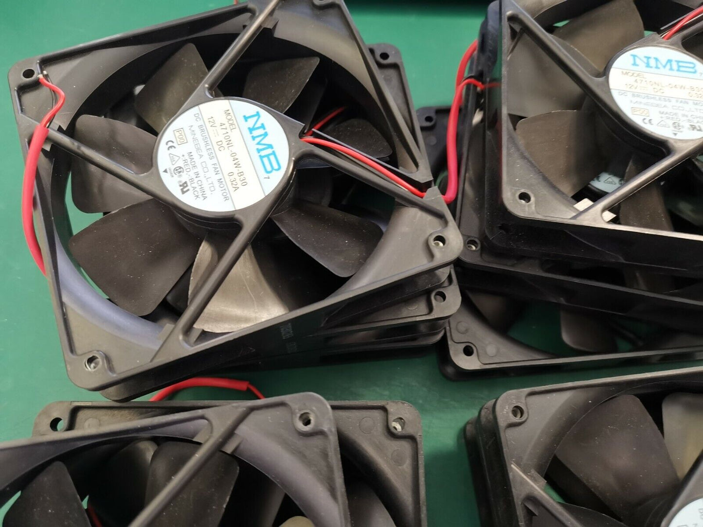 NMB 12v DC Fan 120mm x 120mm 0.32A Joblot 17pcs