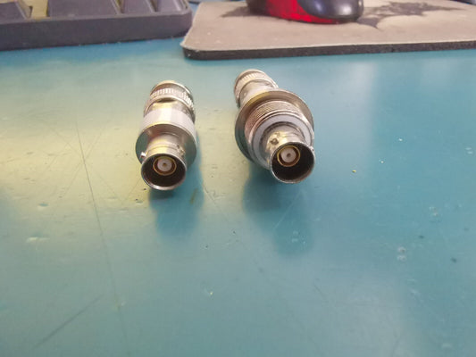 BNC To Triaxial Connector RF Adapter Between Series  Trompeter / Cinch