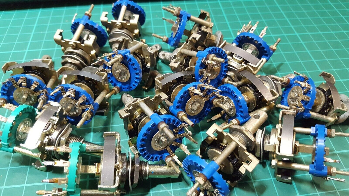 Joblot Rotary Switch 1 Pole 3 Position 1 Pole 4 Position 1 Pole 8 Position