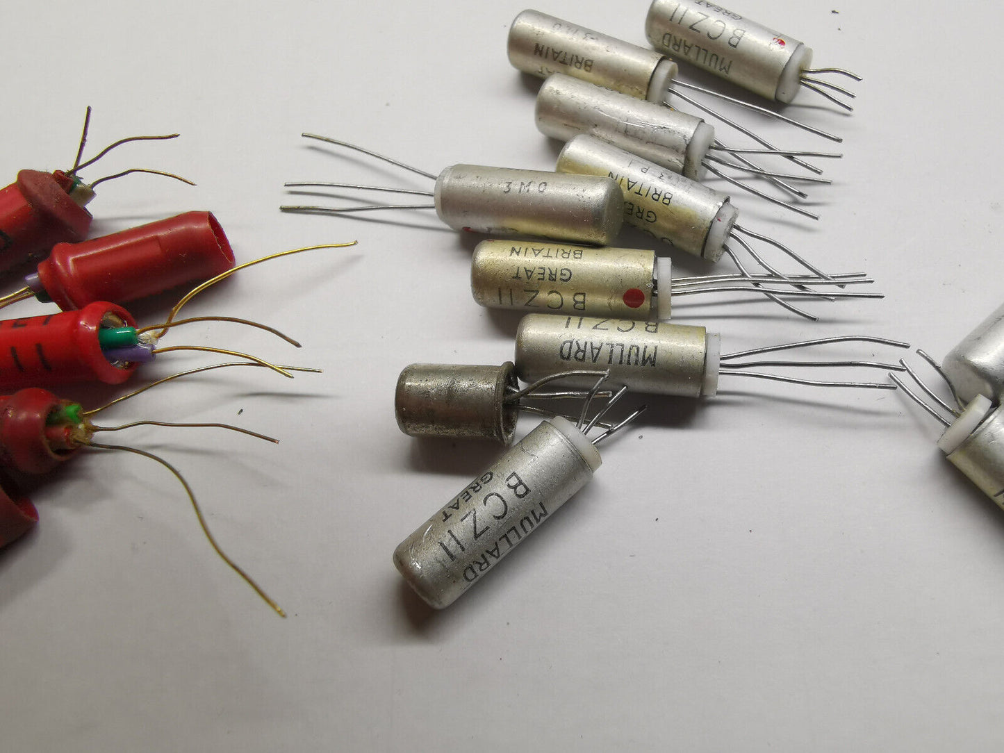 Vintage Mullard GET111 BCZ11 OC205 OC201 Transistor From Military Avionic OK