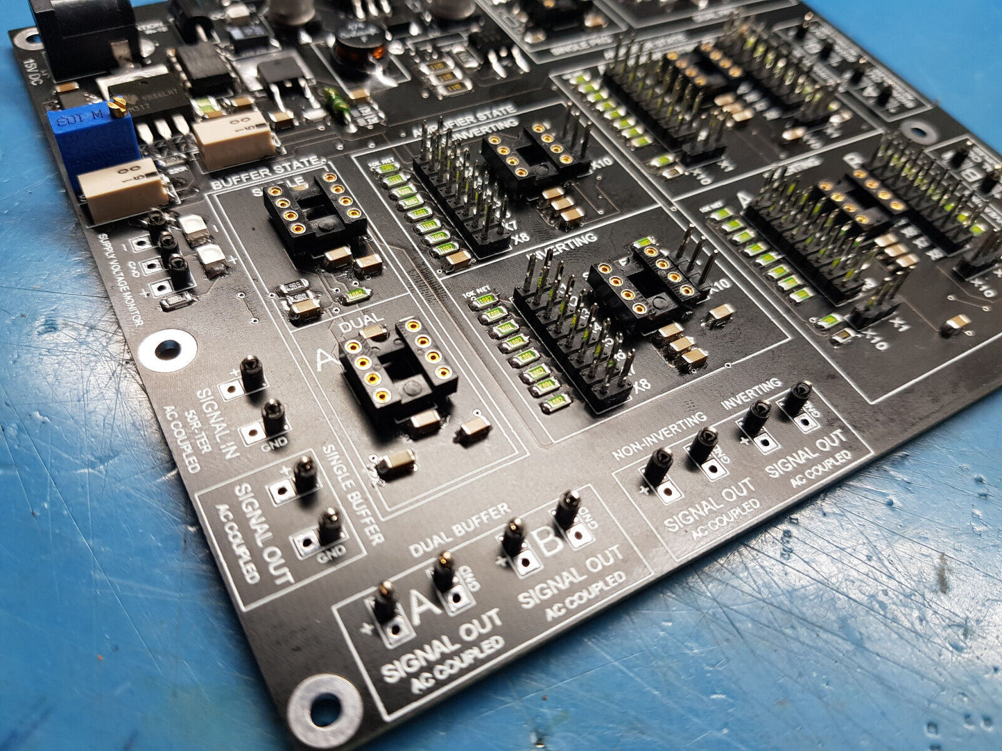 Op Amp Tester OT15S Buffer Testing Inverting And Non Inverting Amplifier Testing