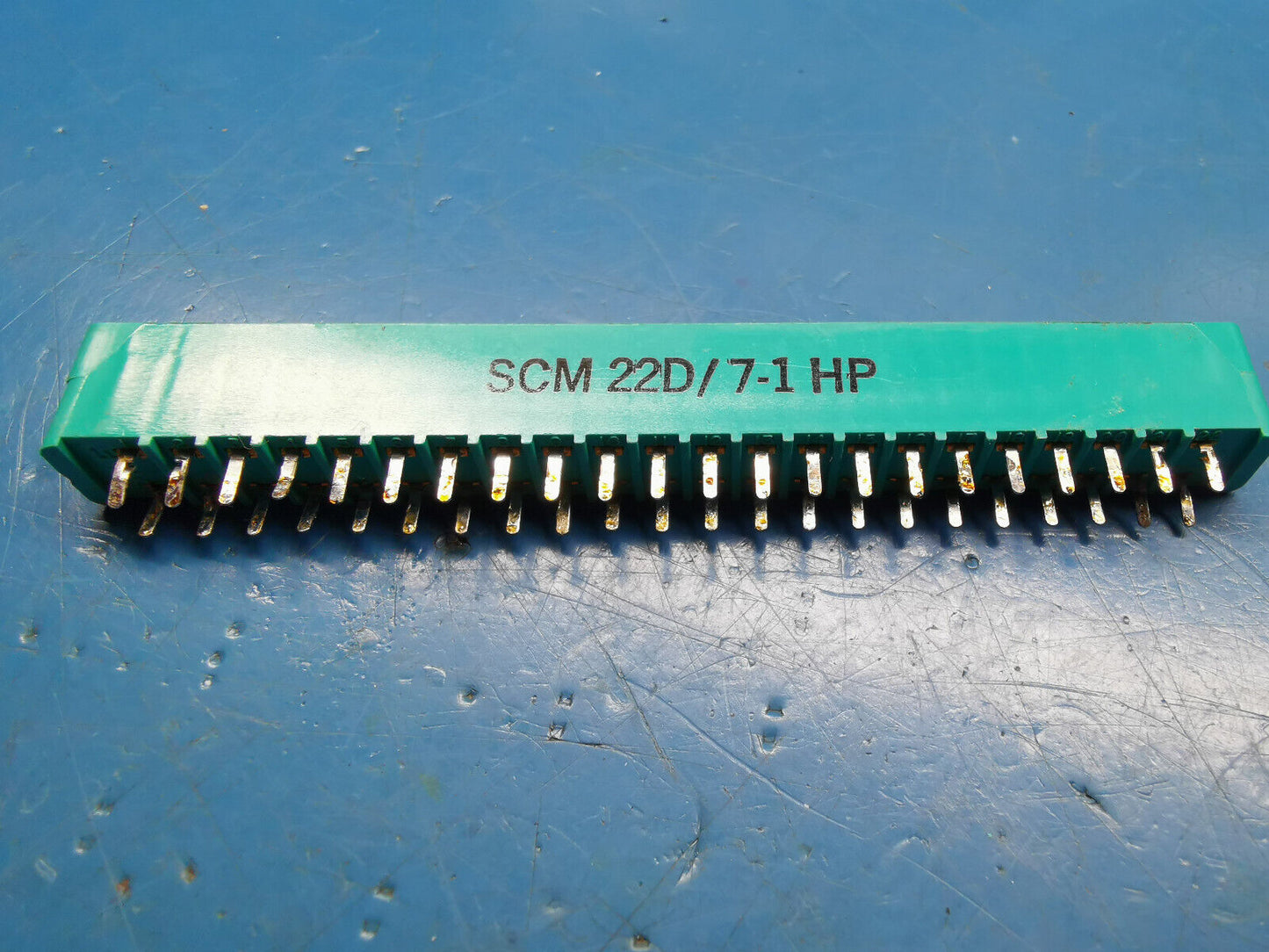 Genuine SCM 44 Pin PCB Edge Connector Used In Apple One And HP Agilent Test Gear