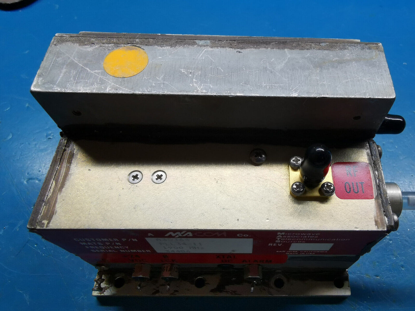 1.9GHz Cavity Oscillator Module From UK Military Hanger 1900MHz Oscillator
