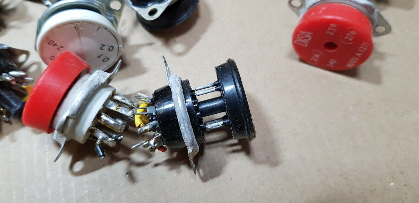 Vacuum Tube Socket Manual Voltage Selection Switch
