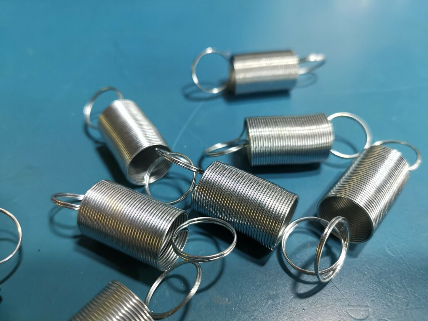 SPHK55A Steel Extension Spring 10pcs  15mm Diameters 55mm Length