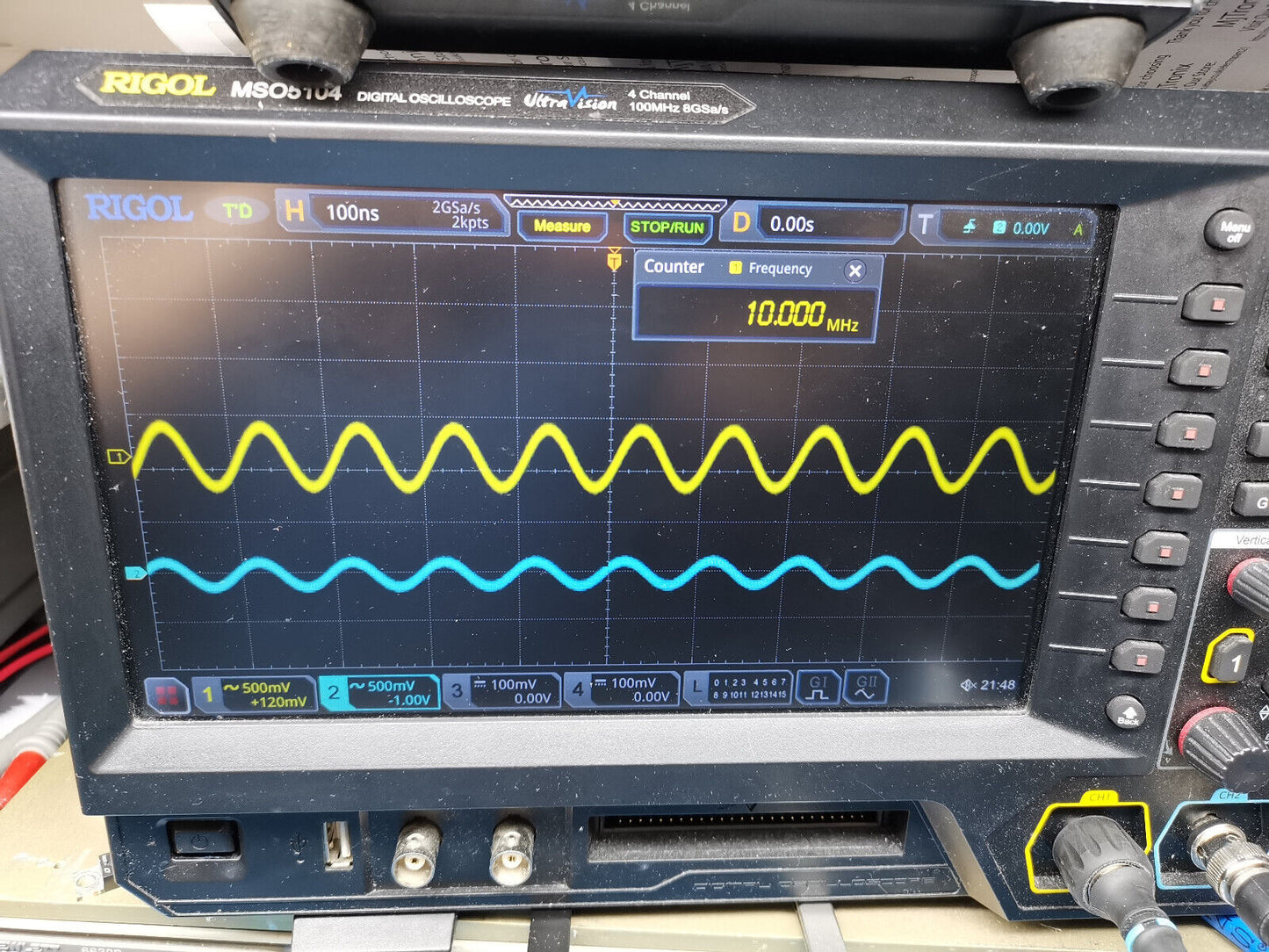 Up To 10MHz Variable Gain Amplifier Module From HP Agilent Test Gear