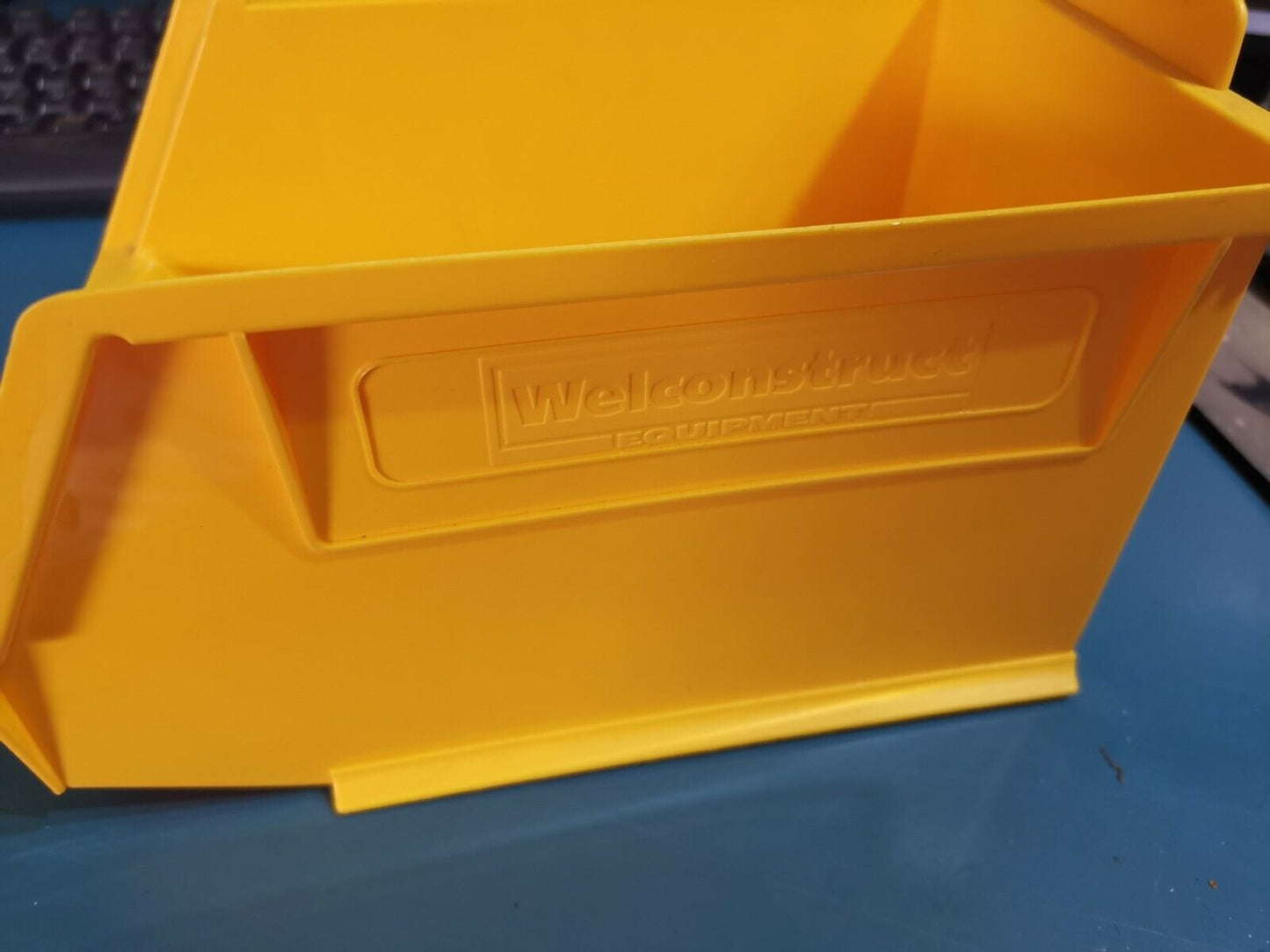 3pcs Electronic Storage Bin Yellow 225mm x 145mm Welconstruct