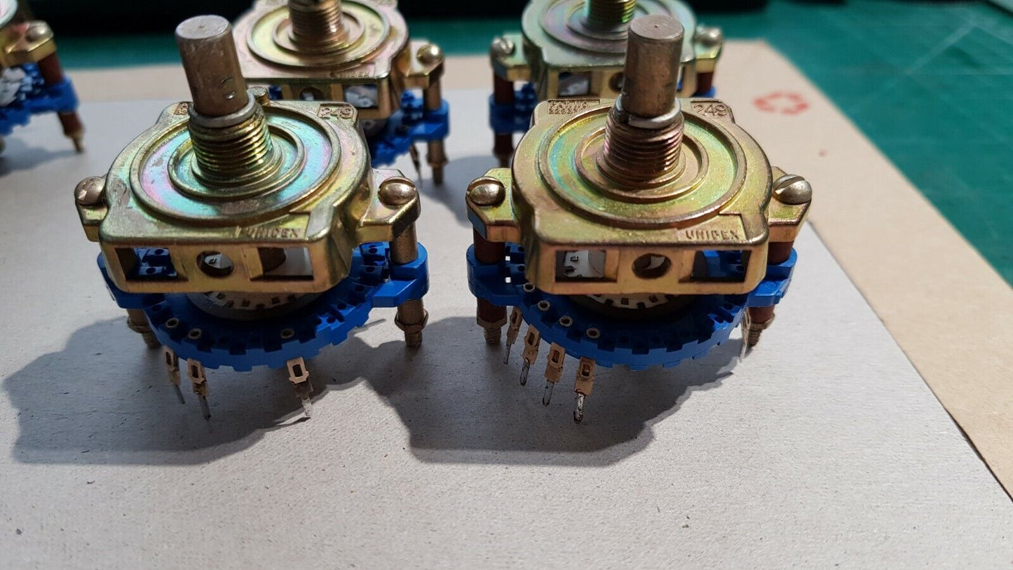Unidex 249 Rotary Switch Joblot