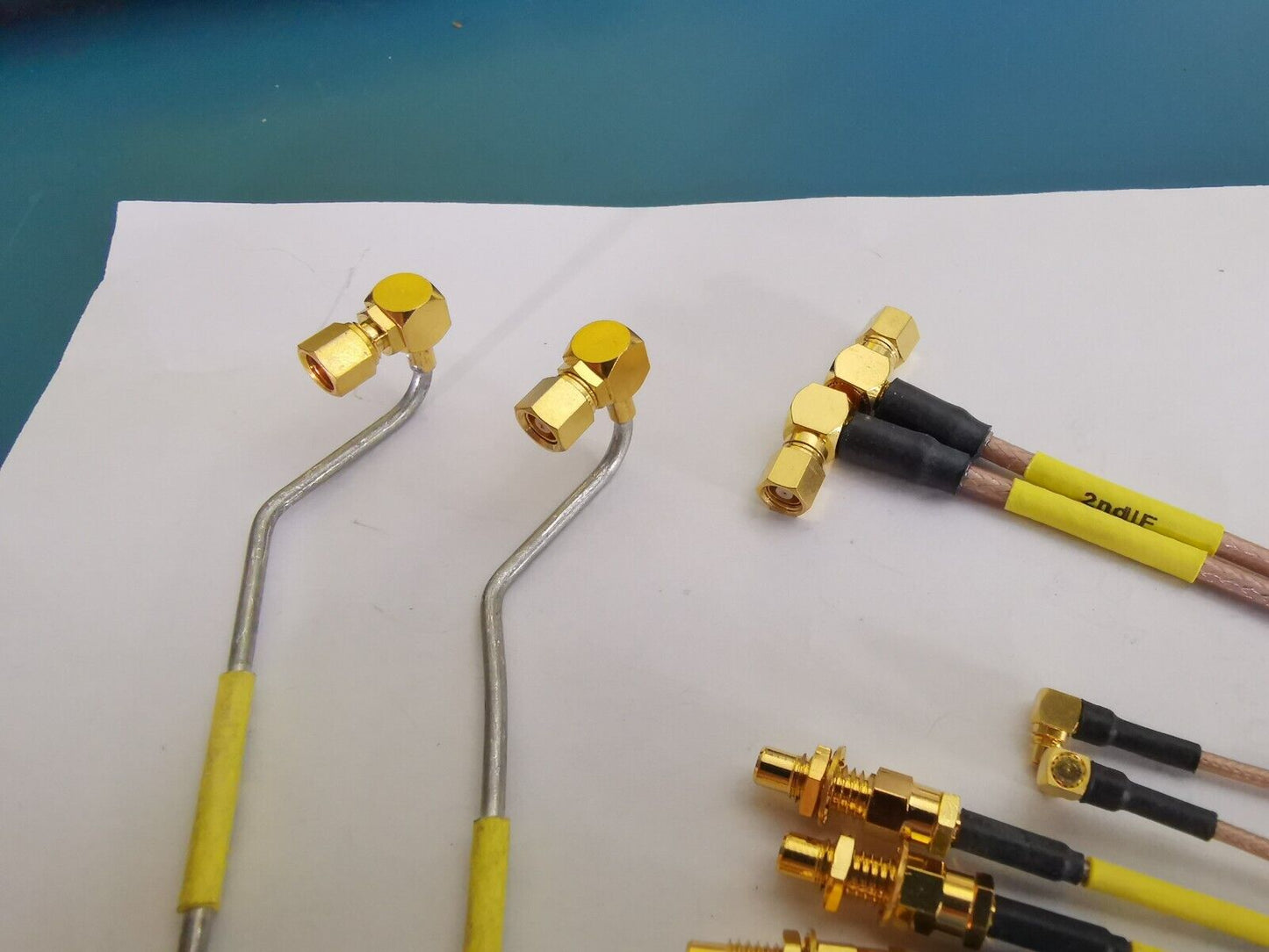 RF Coaxial Cable And Connector Joblot SMA to SMC SMC to SMC Micro MMX to SMC